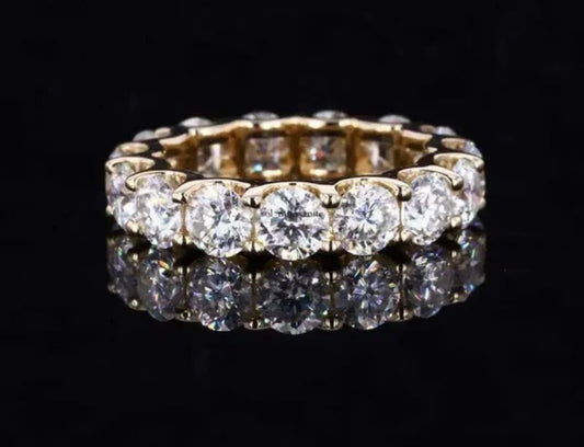 Stoned Eternity Ring