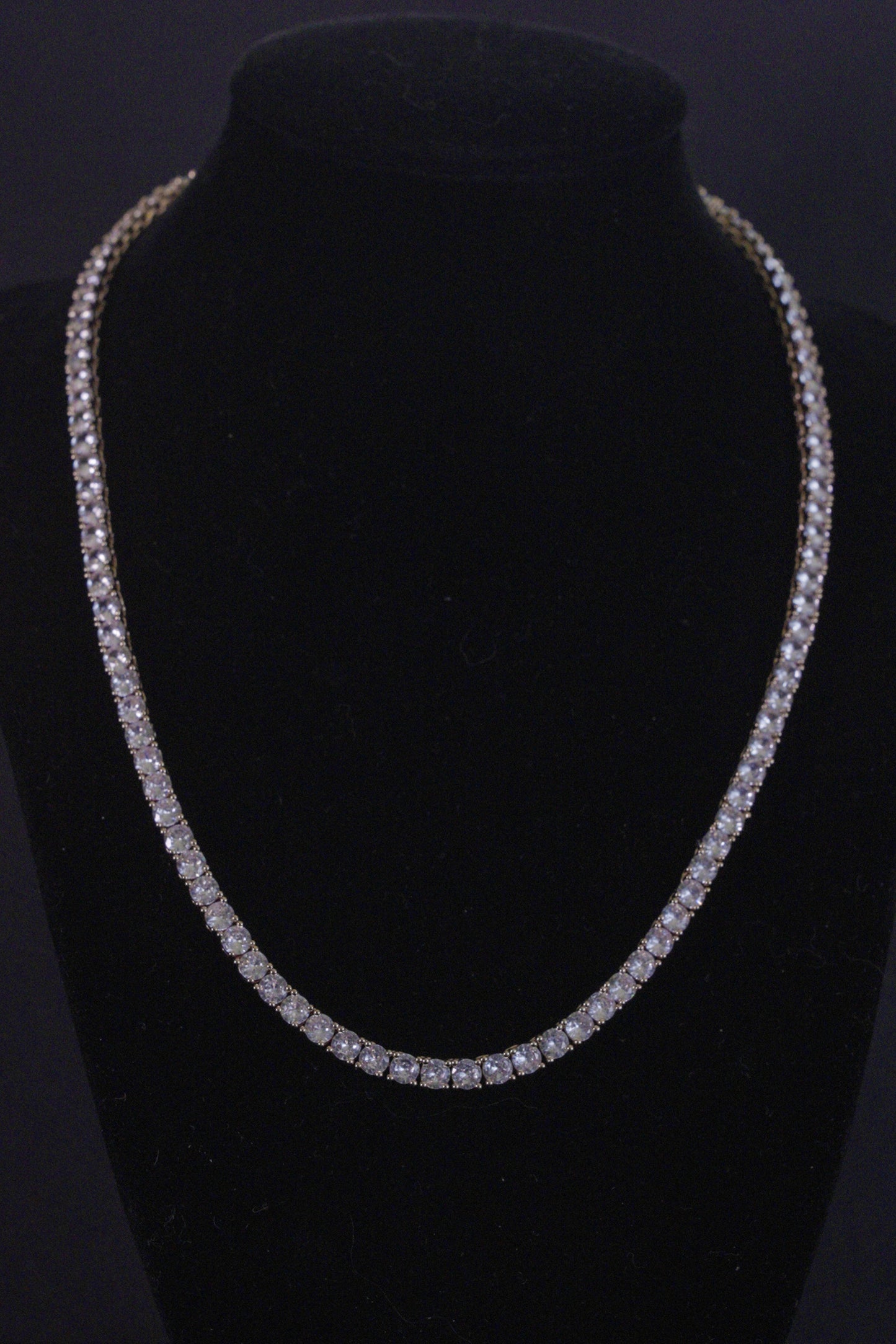 Stoned Signature Tennis Necklace