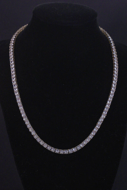 Stoned Signature Tennis Necklace