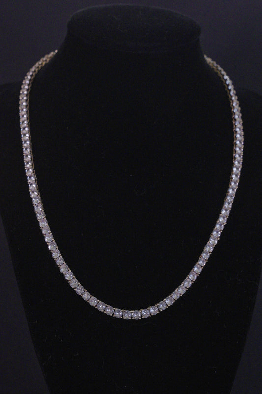 Stoned Signature Tennis Necklace